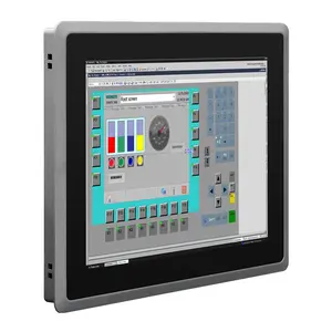 Tablette industrielle de 12 pouces, haute luminosité, 9 à 36V DC, domotique, écran tactile pc hmi