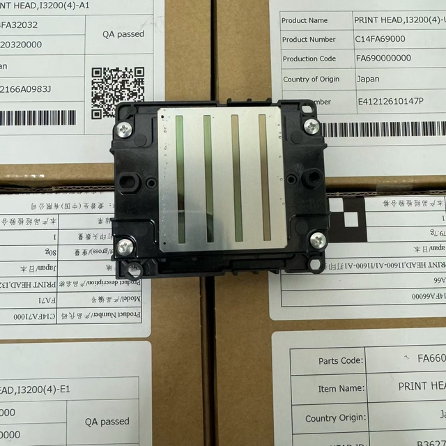 100% New Wholesale I600 I3200 Printhead for DTF/UV/Eco Solvent Printer Machine Print Head Machinery Parts for Inkjet Printer