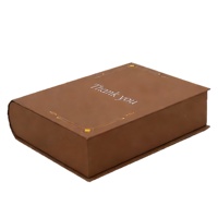 Boîte de luxe personnalisée de style livre, boîte en carton rigide, emballage en papier, boîte magnétique pour parfum, perruques, bougies