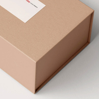 Échantillon gratuit de boîte-cadeau de luxe à couvercle rabattable avec logo personnalisé boîte d'emballage rigide pliable de production de masse du fabricant d'origine