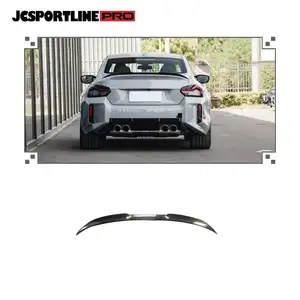 SPOILER bagasi serat karbon instalasi mudah, untuk BMW G42 2 SERIES M240i G87 M2 2022-2024