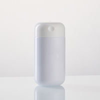 Conteneur cylindrique en plastique blanc et vert de qualité alimentaire pour capsules de médicaments et pilules, avec bouchons