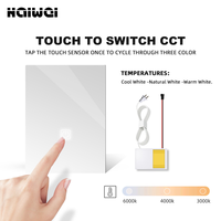 Saklar Sentuh Satu Sentuhan 12V 1A 12W CCT Sensor untuk Cermin Kamar Mandi