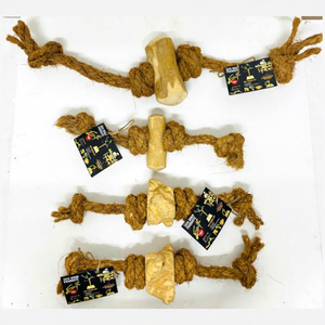 Juguete Masticable para Perros de Madera de Café Premium, Ecológico y Sostenible, para Masticadores Fuertes, Cuidado Dental, Diseño Moderno - Product Image 1