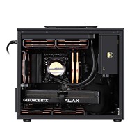 Boîtier PC Micro ATX OEM portable compact SFF, châssis PC de bureau, tour moyenne, boîtier PC gaming avec poignée