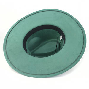 TIS Wholesale Wide Brim Big Suede Fedora <strong>Hat</strong> Formal Casual Jazz Felt <strong>Hat</strong> for Summer Winter &amp; Spring for Parties Fishing - Product Image 3