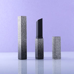 Tubos vacíos de plástico de apertura en ángulo de lujo para lápiz labial bálsamo labial cera bucal pasta de vainilla embalaje cosmético personalizable - Product Image 4