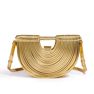 WT0004 Borsa Intrecciata a Mano da <span class=keywords><strong>Donna</strong></span> - Versatile Borsa a Tracolla, Clutch e Borsa da Sera - Product Image 1