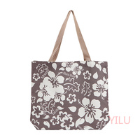 Sac fourre-tout en toile de coton recyclée de marque YILU, vente en gros, 12 oz, 23x30x27 cm, antistatique, couleur personnalisable, modèle
