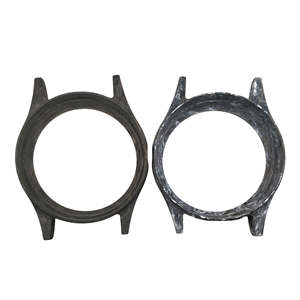 Caja de reloj de fibra de carbono personalizada/marco/Esfera de reloj/bisel con diferencia de color, patrón y superficie - Product Image 1