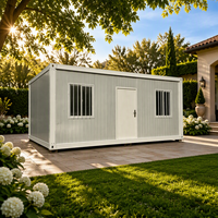 Maison Modulaire Préfabriquée 20ft 40ft, Bureau, Hôtel, Casa Prefabricada, Petite Maison Mobile Préfabriquée Détachable, Atelier Extérieur en Conteneur