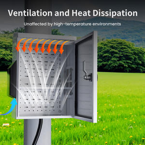 Boîte de jonction étanche à ventilation, boîte électrique en métal pour extérieur, boîte à interrupteur, boîte d'encastrement électrique avec évents - Product Image 3