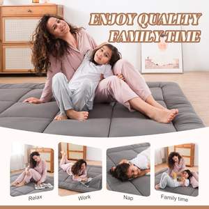 Tappetino in Tatami in stile giapponese portatile e pieghevole in Memory Foam Futon con pavimento in Memory Foam - Product Image 3