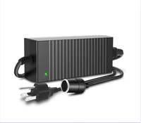 Adaptateur allume-cigare pour voiture 120W, prise de courant AC vers DC 110V vers 12V, convertisseur 10A 120W pour caméra CCTV