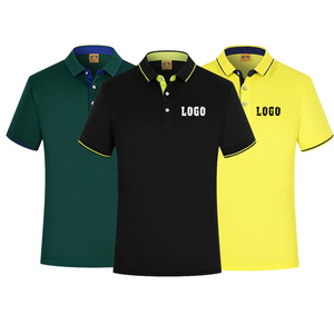 Echantillon de polos personnalisés de haute qualité en coton brodé unisexe polo personnalisé pour hommes - Product Image 1