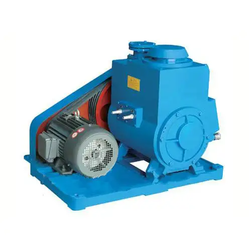 Belt Drive 2X Double Stage Vacuum Pump, Rotary Vane Vacuum Pump For Vacuum Defoaming