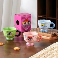 Nouvelle tasse en céramique Flying Girl Mark Cup, bol à lait et à avoine de haute qualité pour la maison, tasse à eau pour couple, cadeau d'anniversaire