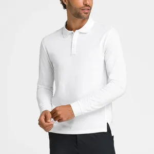 Polo de haute qualité, design personnalisé, votre propre marque, manches longues, polyester, <span class=keywords><strong>homme</strong></span>, <span class=keywords><strong>t</strong></span>-<span class=keywords><strong>shirt</strong></span> de golf - Product Image 1