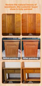 Ahşap balmumu yağı koruyucu ahşap boya mobilya bakım parlatma balmumu yağı hızlı kuruyan su bazlı ahşap kaplama - Product Image 3