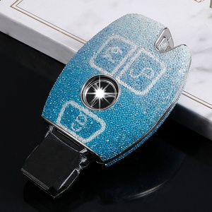 Custodia per portachiavi per auto per Mercedes A <span class=keywords><strong>C</strong></span> E S R Class GLA SLK accessori per chiavi per auto Diamond Car Key Fob Case - Product Image 5
