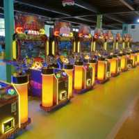 Machine de tir pour enfants Dark Hunter Arcade, à monnayeur, jeu interactif parent-enfant, 2 joueurs, changeur de voix, utilisation en intérieur