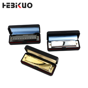 <span class=keywords><strong>Harmonica</strong></span> professionnel à 10 trous, plaque de base en acier inoxydable, en résine ABS multicolore avec boîtier en plastique noir - Product Image 4