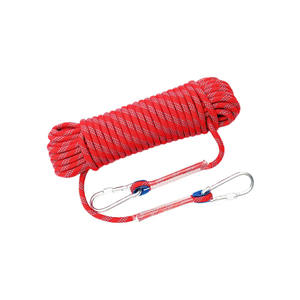 Cuerda de Escalada Estática de 1.5 Pulgadas (16 mm) para <span class=keywords><strong>Crossfit</strong></span> y Uso en Excursiones, Portátil, Duradera, de Poliéster Lin Feng LF-004 con Bolsa de PP - Product Image 5