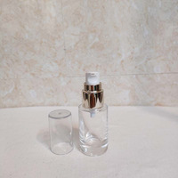 Botol Foundation kaca 15ml-warna & kerajinan kustom, termasuk tutup debu, wadah Makeup