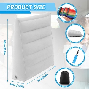 PVC Inflatable Car Backseat Divider 51*20*62 CM for Kids to Stop Fighting Reduce Stress for Parents on Long <b>Driving</b> - Product Image 2