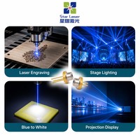Diode laser bleue OSRAM PLPT5 447KA d'origine, 455 nm, 2000 mW, TO-18, pour module d'indicateur de sécurité routière extérieur