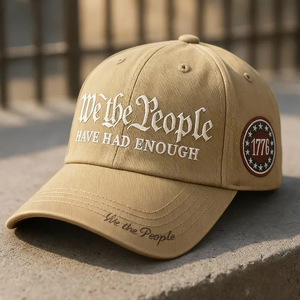 Cappellino Vintage per il 250° Anniversario degli USA con Scritta 'We the People Have Had Enough' - Product Image 4