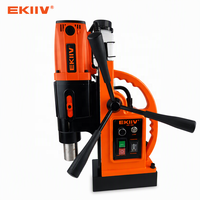 Perceuse magnétique portative avec tige Weldon de 19,05 mm, conique MT4, 2500 W, pour le perçage et le taraudage de métaux