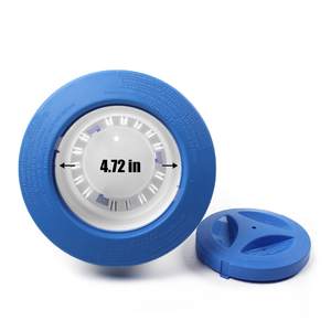 Havuz Aksesuarları 8 inç Plastik PP Mavi Havuzda Yüzen Kimyasal Dispenseri 3 inç Tabletler için Yüzme Havuzu Temizlik Ekipmanı - Product Image 5