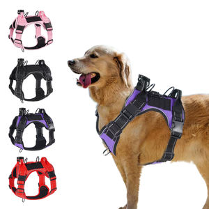 <span class=keywords><strong>Harness</strong></span> Anjing Ukuran Sedang-Besar, Dapat Disesuaikan, Tahan Lama, Anti Tarik, Dilengkapi Pelindung, Bahan Polyester, Bernapas, Anti Selip, <span class=keywords><strong>Harness</strong></span> Dada untuk Hewan Peliharaan - Product Image 1