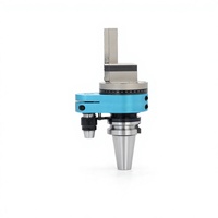 Tête d'angle haute précision 1:2 pour augmentation de vitesse AG90 BT40 D4 122 30, broche 9,6 Nm de couple 4500 tr/min, tête de fraisage latérale CNC en acier
