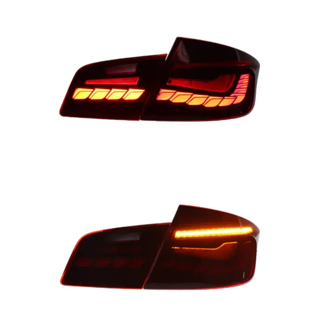 CY для высококачественных продуктов для BMW 5 серии F10 F18 задние фонари 2011-2017 5 серии F10 в масштабе дракона красные задние фонари