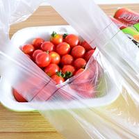 Rouleaux de sacs en plastique PE pour supermarché, personnalisés, avec soufflet latéral, pour t-shirt, avec logo