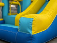 Structure gonflable pour enfants avec toboggan intégré, aire de jeux gonflable pour enfants