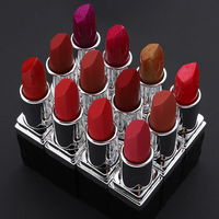 HANDAIYAN — rouge à lèvres scintillant et soyeux mat, Tube carré de luxe, cosmétique, brillant et luxueux