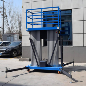 <span class=keywords><strong>Platform</strong></span> Pengangkat Vertikal Hidrolik Kompak Bersertifikasi CE, Tinggi Kerja 10m, Kapasitas Beban 130kg - Product Image 2