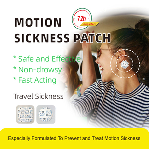 แผ่นแปะสมุนไพรแก้เมารถสำหรับการเดินทาง-บรรเทาอาการปวดหัวและวิงเวียน พร้อมคุณสมบัติผ่อนคลาย - Product Image 5