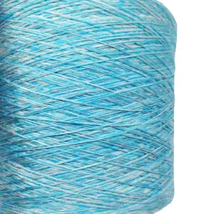 Polyester Nylon blended yarn composite AB yarn fabric knitting yarn150D Two Color Melange ATY yarn for outdoor fabric