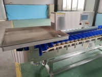 Automatische gewichtssorteermachine, industriële gewichtsselectiemachine voor vis, gevogelte, fruit en voedselverwerkingslijnen