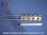 Pince pour conducteur de câble à fibre optique en alliage d'aluminium OPGW Come Along Pinces