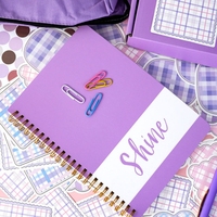 Ensemble de carnets DIY pour garçons et filles - Cadeau adorable de haute qualité avec autocollants et design découpé
