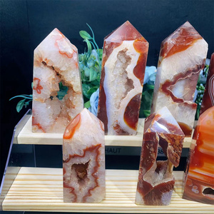 Bán buôn tự nhiên chạm khắc Chất lượng cao tinh thể Carnelian điểm cho trang trí nội thất - Product Image 3