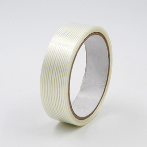 Dệt chéo hai hướng <span class=keywords><strong>Filament</strong></span> Băng tùy chỉnh nhiệm vụ nặng nề rõ ràng đóng gói nóng chảy sợi thủy tinh gia cố băng dính cho gói - Product Image 2