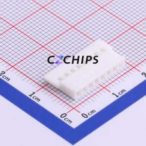 HX20032-8P Housing (Wire-to-Board / Wire-to-Wire) P=2mm Connector ( Jack Structure: 1x8P )( Pitch: 2mm )( Number of Rows: 1 ) - Product Image 1