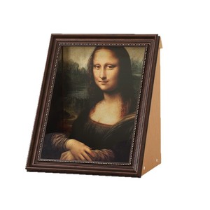 Divertida Cama para Gatos con Diseño Novedoso, Rascador de Doble Capa Extra Grande, Cama para Gatos con Diseño de Pintura al Óleo de la <span class=keywords><strong>Mona</strong></span> Lisa, Cama para Mascotas de Cartón Corrugado - Product Image 6