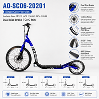 Offre Spéciale Scooter à 2 roues à pédales Scooter à pédales pas cher pour adultes